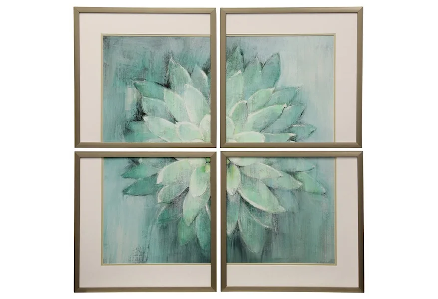 Wall Décor Succulent | Framed Print Under Glass by StyleCraft at Esprit Decor Home Furnishings